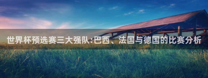 世界杯欧洲区赛程：世界杯预选赛三大强队:巴西、法国与德国的比赛分析